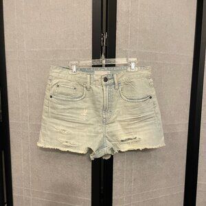 Nordstrom BP Distressed Light Wash Jean Shorts